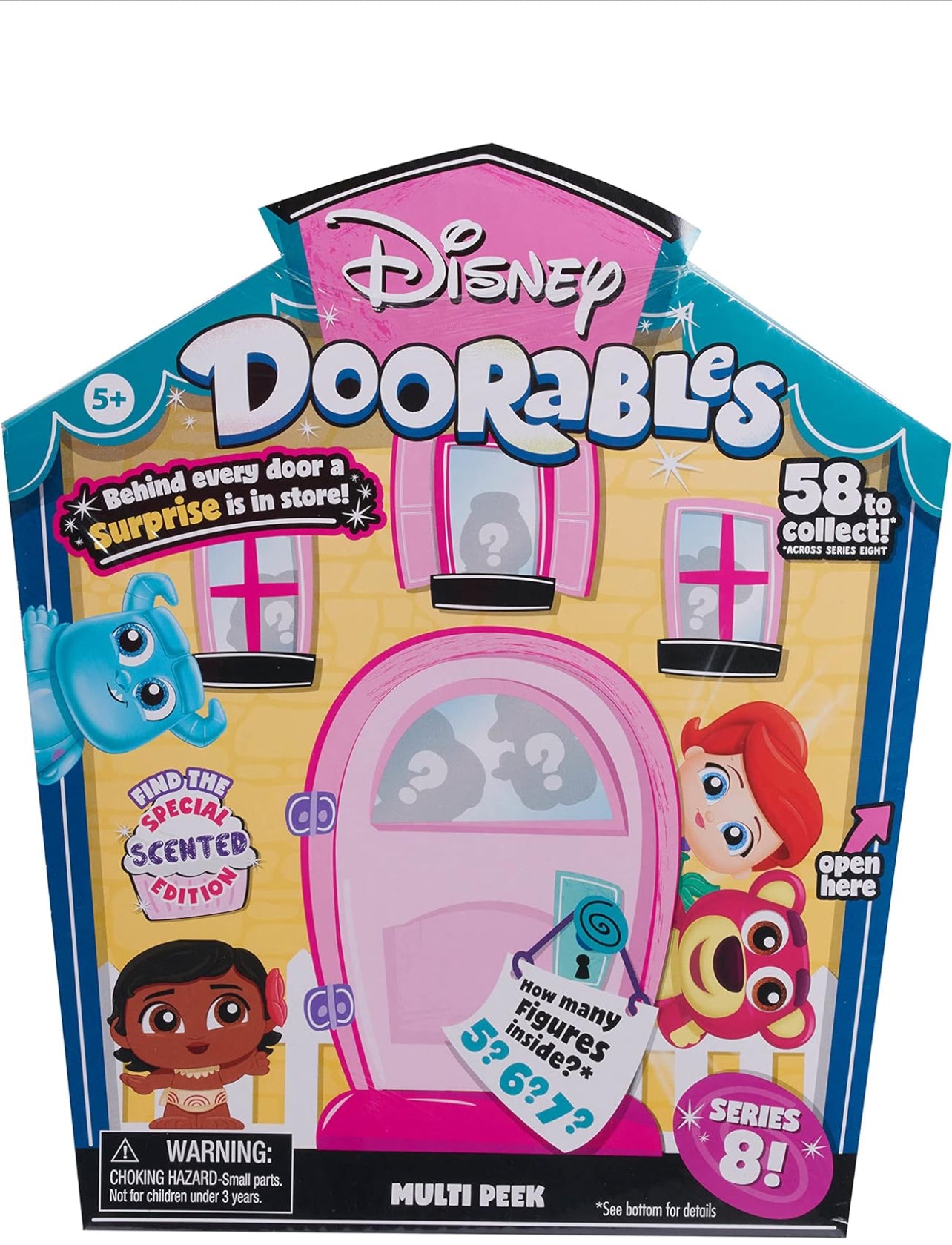 Doorables Multi Peek, Series 8 Featuring Special Edition Scented Figures