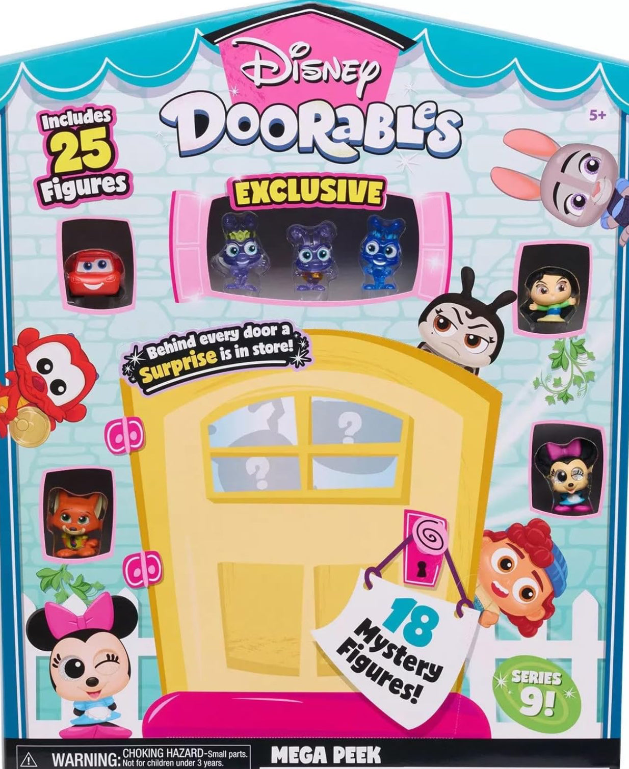 Doorables Mega Peek Pack Series 9 New Sealed